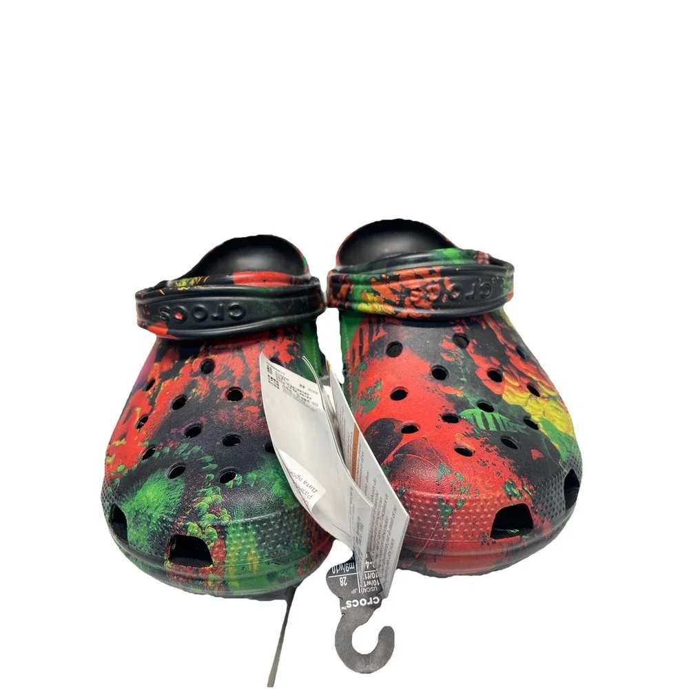 Crocs Classic Cyber Beach Clog Unisex Mens 10 Women's 12 Multicolor‎ Crocs